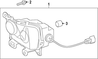 Foto de Luz de Niebla Original para Lexus RC350 Lexus RC F Lexus Marca LEXUS Nmero de Parte 8121024080