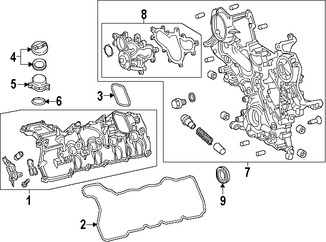 Foto de Tapa de Valvula del Motor Original para Lexus RC F 2015 2016 2017 Lexus  2016 2017 Marca LEXUS Nmero de Parte 1120138091