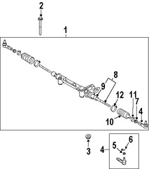 Foto de Terminal de la direccin Original para Toyota 4Runner Toyota FJ Cruiser Lexus GX470 Marca LEXUS Nmero de Parte 4504639505