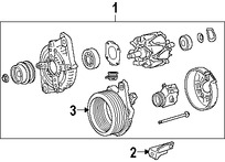 Foto de Polea del Alternador Original para Lexus Toyota Marca LEXUS Nmero de Parte 274150W010