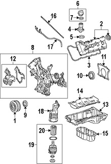 Foto de Varilla de Nivel de Aceite Original para Lexus LX570 Toyota Sequoia Toyota Tundra Toyota Land Cruiser Marca LEXUS Nmero de Parte 153010S020