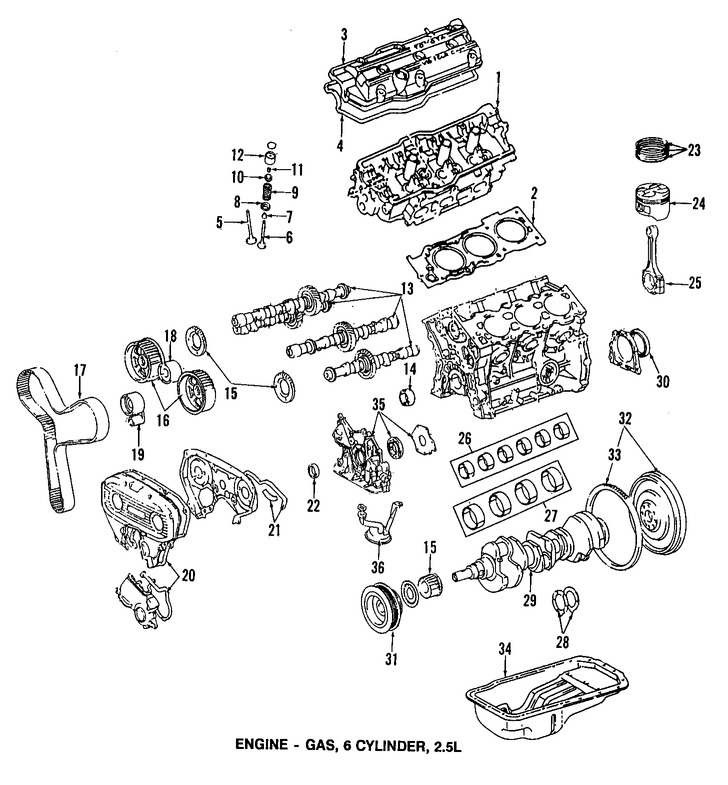 Foto de Juego Completo Empacaduras del Motor Original para Toyota Camry 1991 Lexus ES250 1990 Marca LEXUS Nmero de Parte 0411162021