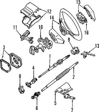 Foto de Emisor / Sensor de Temperatura de Refrigerante del Motor Original para Toyota Lexus Marca LEXUS Nmero de Parte 8342020020