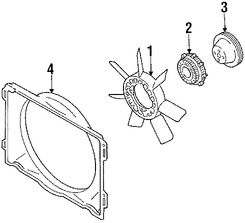 Foto de Polea de la bomba de agua del motor Original para Mazda B2600 Mazda MPV Marca MAZDA Nmero de Parte G60115131