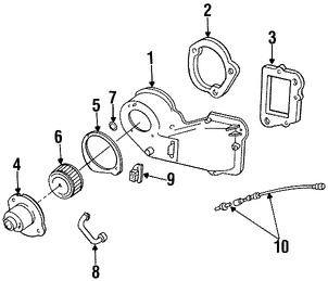 Foto de Rueda del Motor de Ventilador Original para Mazda B2300 Mazda  Mazda B3000 Mazda B4000 Marca MAZDA Nmero de Parte 1F2061B14