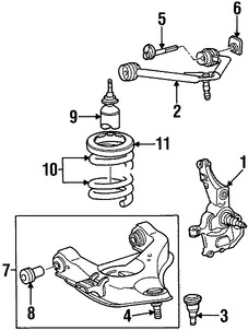 Foto de Rtula de direccin Original para Mazda B2300 Mazda  Mazda B3000 Mazda B4000 Marca MAZDA Nmero de Parte 1F8033020