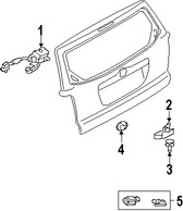 Foto de Interruptor Liberador de Bal Original para Mazda Tribute 2008 2009 2010 2011 Marca MAZDA Nmero de Parte ZZCA66820