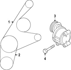 Foto de Perno de la polea del tensor de la correa Original para Mazda 3 Mazda 5 Marca MAZDA Nmero de Parte 997940870