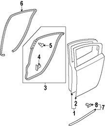 Foto de Carcasa de puerta Original para Mazda 3 2010 2011 2012 2013 Marca MAZDA Nmero de Parte BBY47302XJ