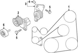 Foto de Conjunto Tensor de Correa Original para Mazda 3 Mazda 5 Mazda 2 Marca MAZDA Nmero de Parte L51015930A