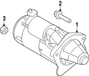 Foto de Tornillo de Arranque Original para Mazda 2 2011 2012 2013 2014 Marca MAZDA Nmero de Parte B6BG18401B