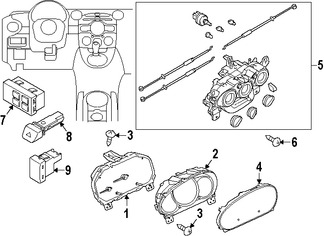 Foto de Panel de Instrumentos Original para Mazda 2 2011 Marca MAZDA Nmero de Parte DR9255471C