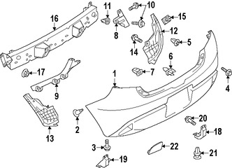 Foto de Guardasalpicaduras del parachoques Original para Mazda 2 2011 2012 2013 2014 Marca MAZDA Nmero de Parte D65150341B