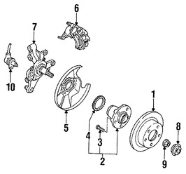 Foto de Tuerca de Junta de Homocinetica Original para Mazda Marca MAZDA Nmero de Parte GJ2133042B