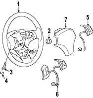 Foto de Timon / Volante / Manubrio Original para Mazda 6 2006 2007 2008 Marca MAZDA Nmero de Parte GN3A32980A02