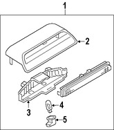 Foto de Luz de freno centro superior Original para Mazda 6 2003 2004 2005 2006 2007 2008 Marca MAZDA Nmero de Parte GK2A51580B80