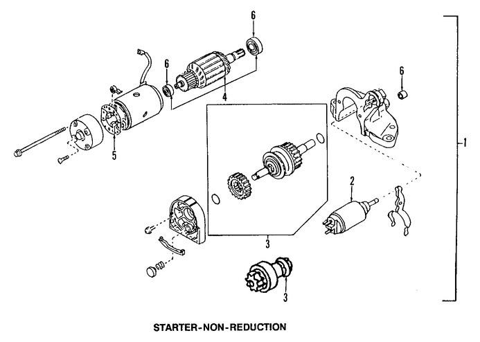 Foto de Solenoide de Encendido Original para Mazda Protege Mazda B2200 Marca MAZDA Nmero de Parte FE1J18X10