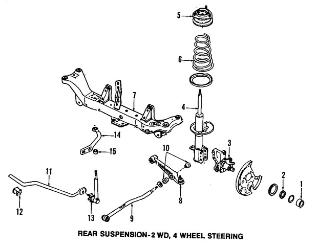 Foto de Buje de Barra de Retencin de Suspensin Original para Mazda MX-6 1990 1988 1989 Mazda 626 1988 1989 1990 Marca MAZDA Nmero de Parte G23828201