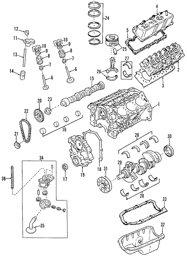 Foto de Balancn Original para Mazda B3000 Marca MAZDA Nmero de Parte 1F0112130