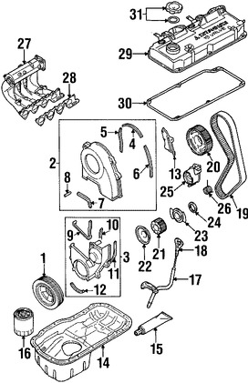 Foto de Engranaje del Cigueal Original para Mitsubishi Mirage Mitsubishi Lancer Marca Mitsubishi Nmero de Parte MD190863