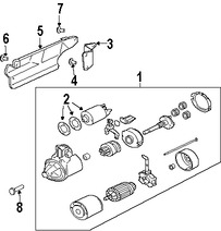 Foto de Solenoide de Encendido Original para Mitsubishi Outlander Mitsubishi Galant Mitsubishi Eclipse Mitsubishi Lancer Marca Mitsubishi Nmero de Parte 1810A144