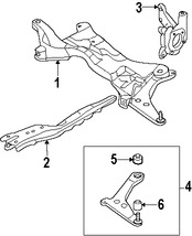 Foto de Rtula de direccin Original para Mitsubishi Outlander Mitsubishi Outlander Sport Marca Mitsubishi Nmero de Parte 3870A007