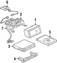 Foto de Soporte de Modulo de Control de GPS Original para Mitsubishi Endeavor 2007 2008 2010 2011 Marca Mitsubishi Nmero de Parte 8750A078