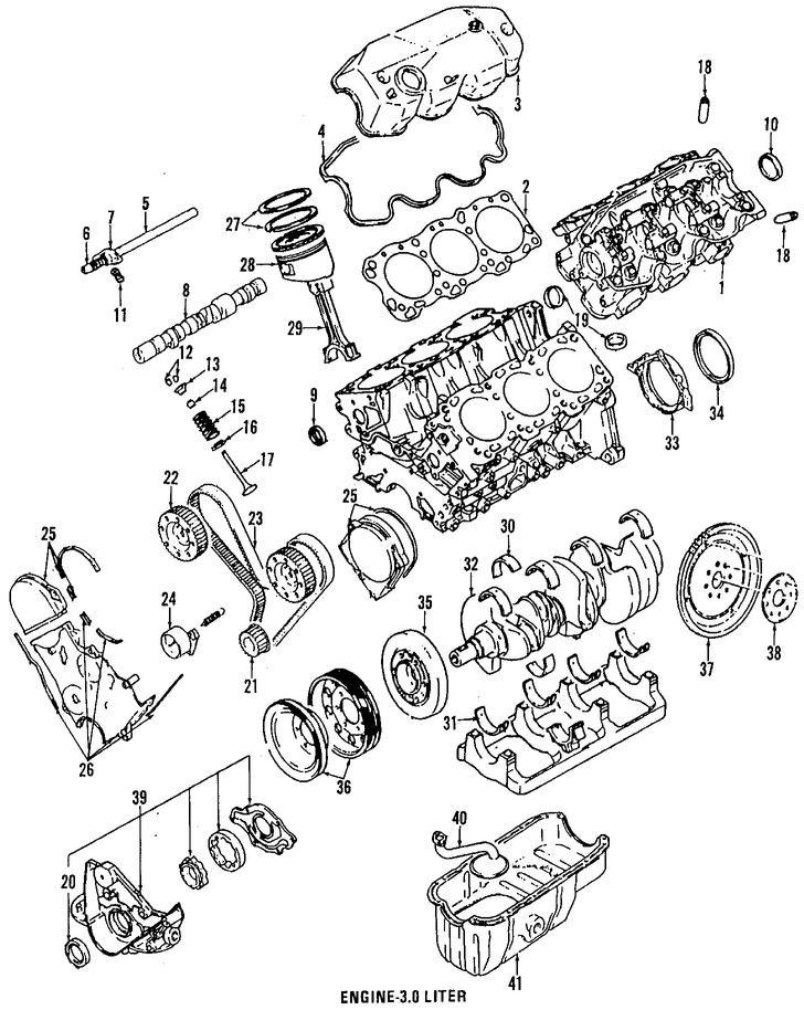 Foto de Sello del rbol de levas Original para Chrysler Dodge Eagle Mitsubishi Plymouth Marca Mitsubishi Nmero de Parte MD372536