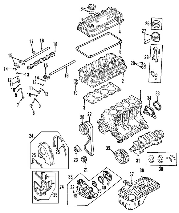 Foto de Juego Completo Empacaduras del Motor Original para Mitsubishi Lancer 2002 2003 2004 2005 2006 2007 Marca Mitsubishi Nmero de Parte MD978565