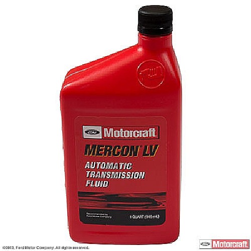 Foto de Fluido de Transmision Mercon LV - 1/4 Galon para Ford Escape 2015 Ford F-150 2013 Ford Focus 2007 Marca MOTORCRAFT Nmero de Parte #XT-10-QLVC