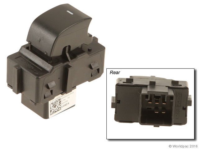 Foto de Interruptor de vidrio elctrico de la puerta para Ford, Mercury, Lincoln Marca Motorcraft Nmero de Parte W0133-1946075