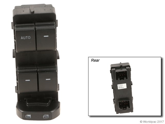 Foto de Interruptor de vidrio elctrico de la puerta para Ford Fusion 2008 Ford Crown Victoria 2011 Mercury Milan 2008 Marca Motorcraft Nmero de Parte W0133-2173903