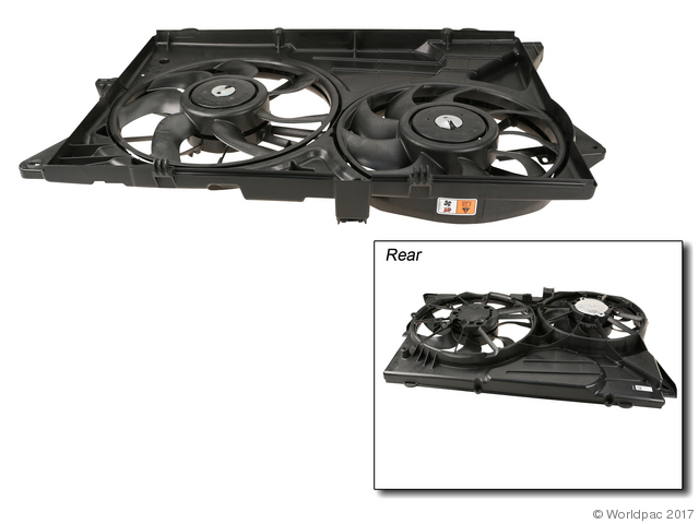 Foto de Montura de ventilador de enfriado de motor para Ford Explorer Lincoln Punto Marca Motorcraft Nmero de Parte W0133-2237065