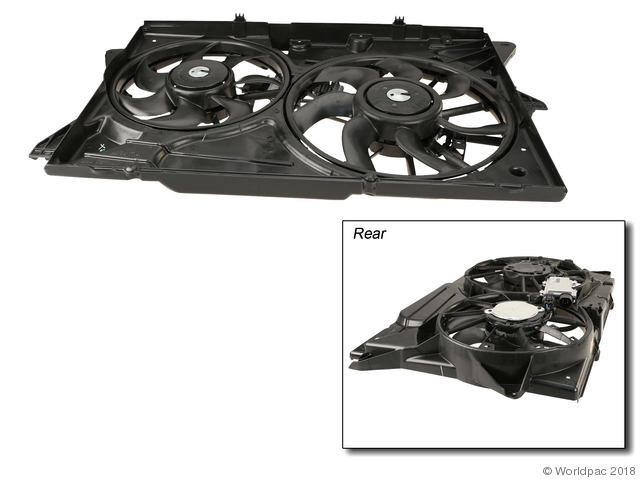 Foto de Montura de ventilador de enfriado de motor para Lincoln Punto Ford Explorer Marca Motorcraft Nmero de Parte W0133-2776598