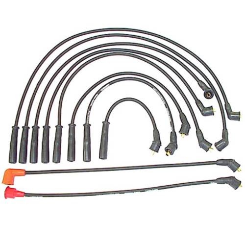 Foto de Juego de Cables de Encendido 8mm para Nissan Pathfinder 1987 1988 Nissan D21 1986 1987 1988 1989 Marca DENSO Nmero de Parte 671-4200