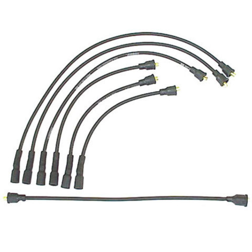 Foto de Juego de Cables de Encendido 7mm para Chevrolet C10 Pickup 1969 Chevrolet G10 Van 1964 1970 Chevrolet K10 Pickup 1962 Chevrolet K20 Pickup 1961 Chevrolet Chevelle 1969 Marca DENSO Parte #671-6044