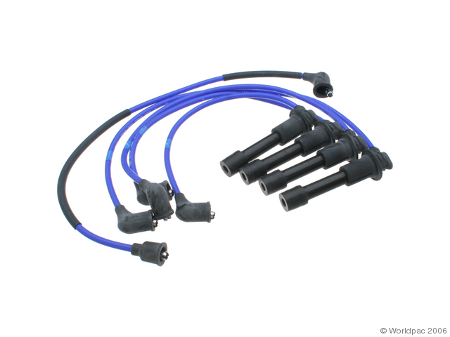 Foto de Juego de cables de buja para Mazda Protege Ford Escort Mercury Capri Mercury Tracer Marca Ngk Stock Numbers Nmero de Parte W0133-1618269