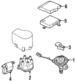 Foto de Bobina de Encendido Original para Nissan Infiniti Marca NISSAN Nmero de Parte 2243355S10