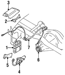 Foto de Conjunto de Bomba y Motor Frenos ABS Original para Nissan Pathfinder 1991 1992 1993 1994 1995 Marca NISSAN Nmero de Parte 4760092G10