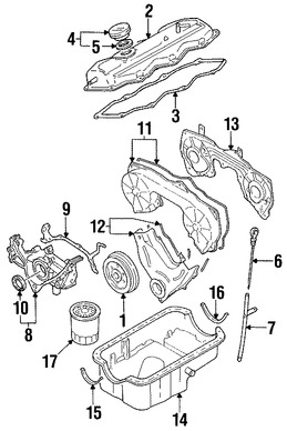 Foto de Tubo de Varilla medidora nivel de Aceite Original para Nissan Pathfinder 1999 2000 Infiniti QX4 2000 Marca NISSAN Nmero de Parte 111501W600