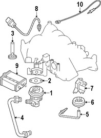 Foto de Empacadura de Vlvula EGR Original para Nissan Infiniti Marca NISSAN Nmero de Parte 1472238U01