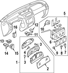 Foto de Bombilla de Panel de Instrumentos Original para Infiniti FX35 Infiniti FX45 Nissan Frontier Nissan Sentra Nissan Maxima Marca NISSAN Nmero de Parte 2486040F01