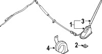 Foto de Mstil de Antena de Radio Original para Nissan Murano Nissan Sentra Infiniti EX35 Infiniti FX35 Infiniti Marca NISSAN Nmero de Parte 28215CA000