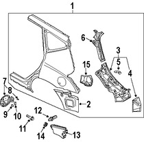 Foto de Actuador del Seguro Puerta de Combustible Original para Nissan Infiniti Marca NISSAN Nmero de Parte 788501LA0A