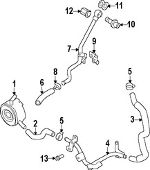 Foto de Tubo Enfriamiento de Aceite del Motor Original para Nissan Murano 2009 2010 2011 2012 2013 2014 Marca NISSAN Nmero de Parte 21306JP00C