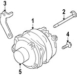 Foto de Tornillo del Alternador Original para Nissan Murano Nissan Pathfinder Nissan Maxima Infiniti  Infiniti I35 Marca NISSAN Nmero de Parte 119168J10A