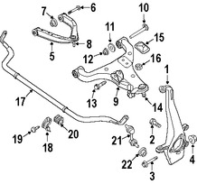 Foto de Enlace extremo de Barra Estabilizadora de Suspension Original para Nissan Titan Nissan Armada Nissan  Infiniti QX56 Marca NISSAN Nmero de Parte 546187S000