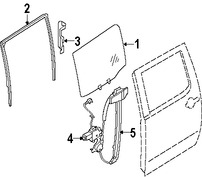 Foto de Canal de Crista Original para Nissan Titan Marca NISSAN Nmero de Parte 82331ZH60B