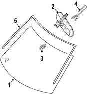 Foto de Espejo retrovisor interior Original para Nissan Frontier Nissan Pathfinder Infiniti QX56 Marca NISSAN Nmero de Parte 96321ZH30B