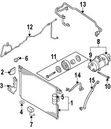 Foto de Sensor de Temperatura Ambiental Original para Nissan Infiniti Marca NISSAN Nmero de Parte 277229FD0A